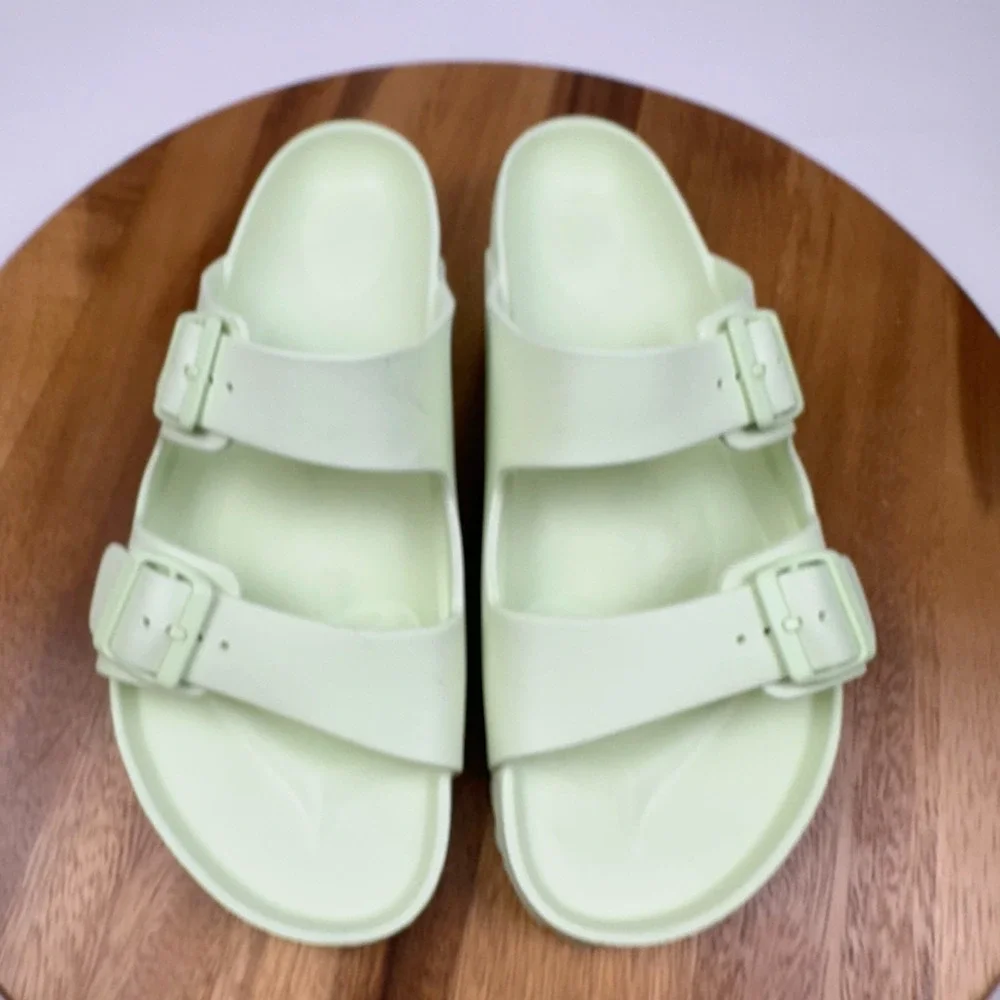 New Mens Birkenstock  Arizona Essentials EVA  Rubber Slides Sandals Size EU 45